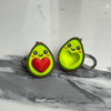 Schattige avocado stel sleutelhanger, magnetische avocado sleutelhangers, leuk cadeau voor vriend of vriendin, creatieve accessoires